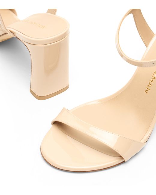 Stuart Weitzman Natural Babette 85