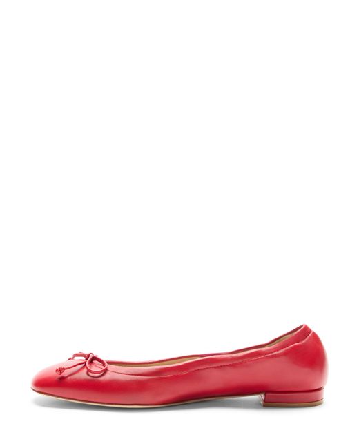 Stuart Weitzman Red , BRIA BALLET FLAT, LOAFER UND FLACHE SCHUHE,