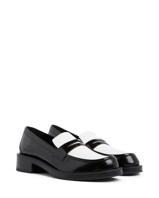 Stuart Weitzman Black Palmer Bold Loafer
