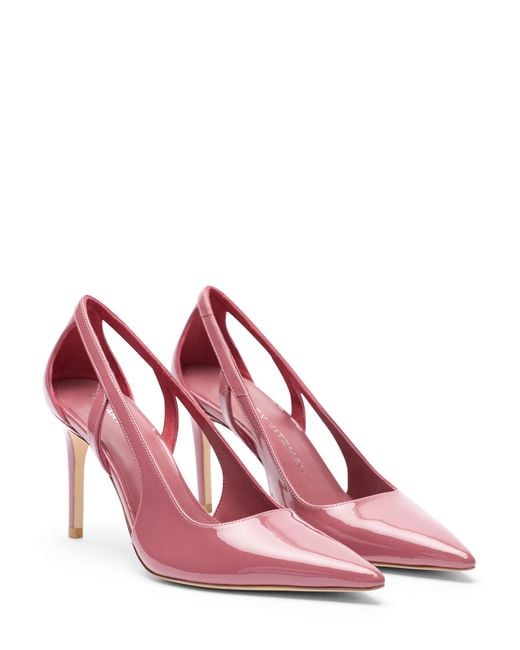 Stuart Weitzman Pink Stuart Power Cutout 85