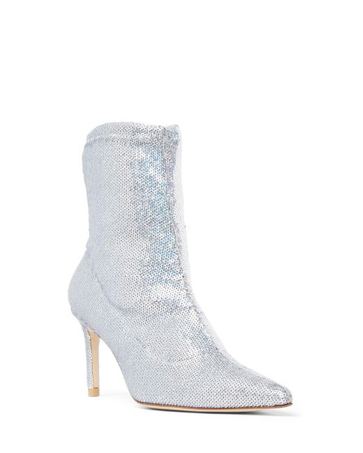 Stuart Weitzman White Stuart 85 Stretch Bootie