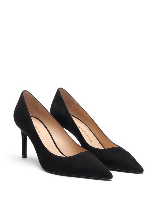 Stuart Power Pump 75 di Stuart Weitzman in Black