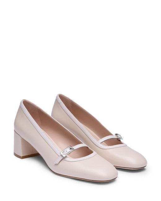Stuart Weitzman Pink Georgie Pump 50