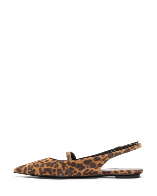 Stuart Weitzman Brown Emilia Mary Jane Slingback