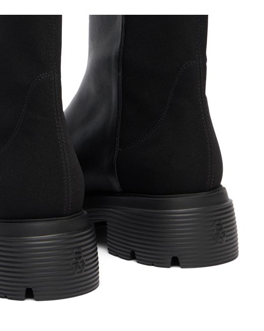 Stuart Weitzman Black 5050 Hudson Lite Bootie