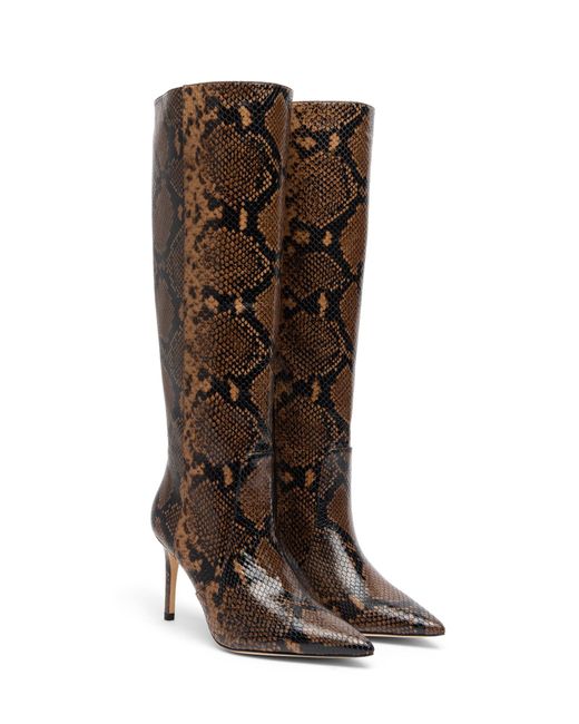 Stuart Weitzman Brown Stuart Power Boot 85