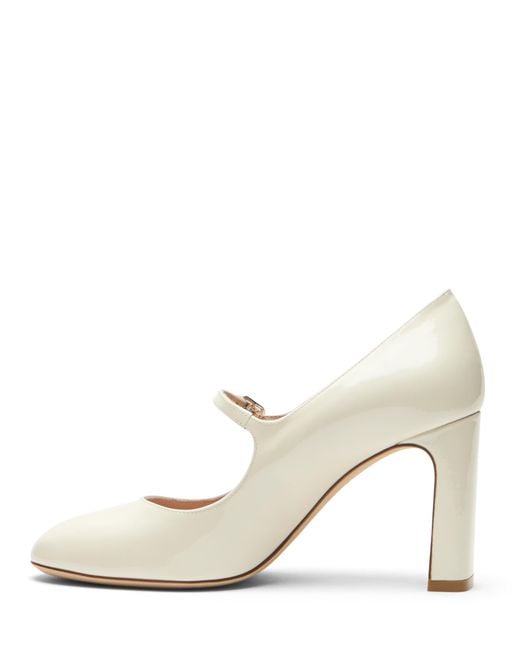Stuart Weitzman Metallic Babette Mary Jane 85