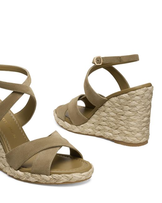 Stuart Weitzman Metallic Alyssa Wedge