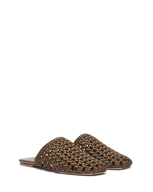 Stuart Weitzman Brown Marina Mule