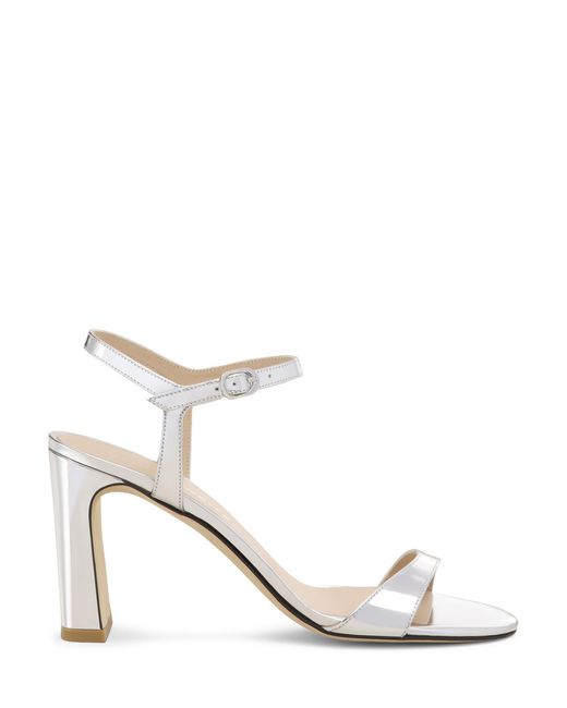 Stuart Weitzman Natural Babette 85