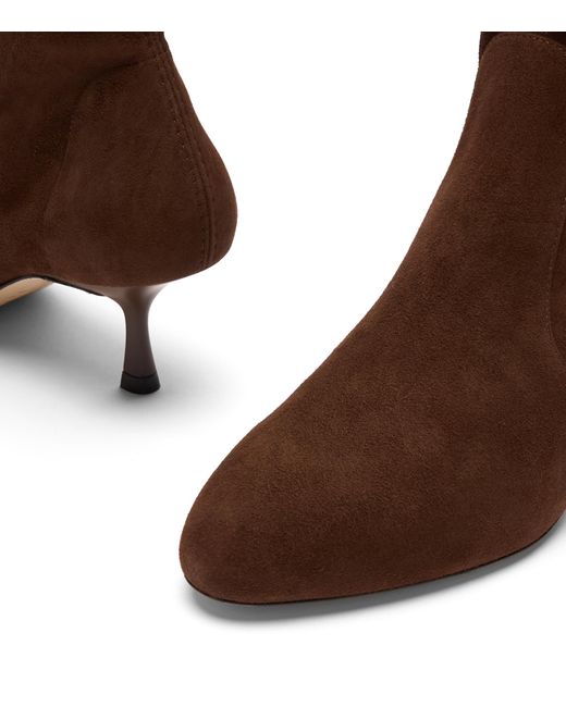 Stuart Weitzman Brown Madison Stiefelette 60