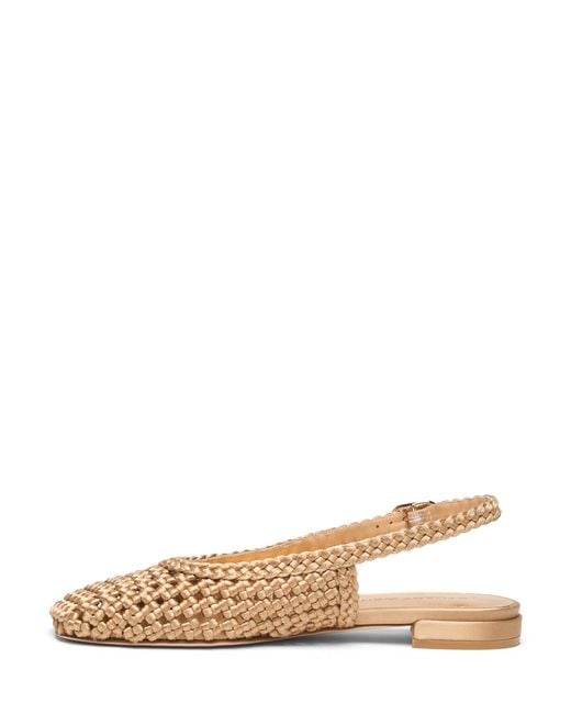 Stuart Weitzman Natural Marina Slingback