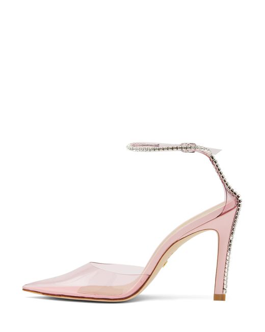 Stuart Weitzman Pink Glam 100 Strap Pump