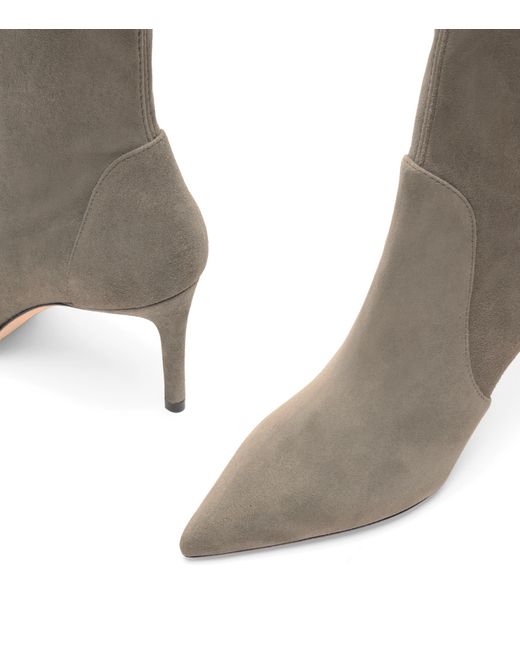 Stuart Weitzman Natural Stuart Power Bootie 75