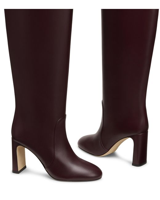 Stuart Weitzman Purple Babette Over-The-Knee Tubo 85