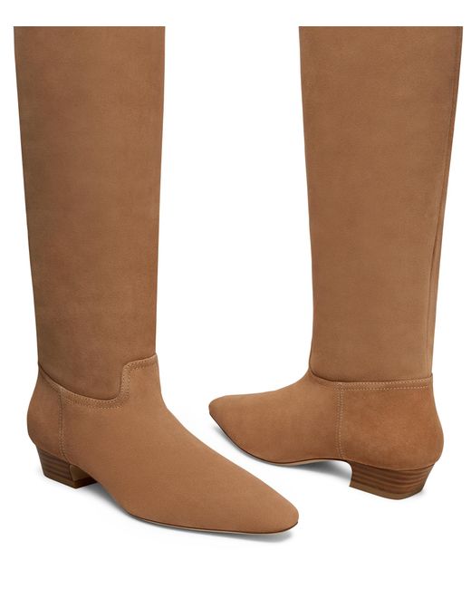 Stuart Weitzman Brown Stassi Boot