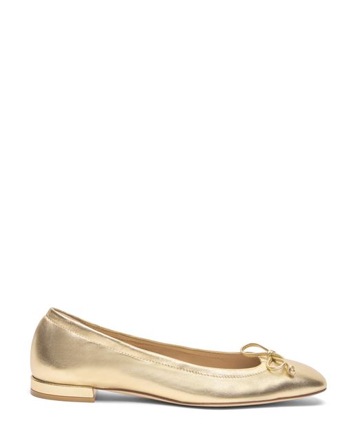 Bria Ballet Flat di Stuart Weitzman in Natural