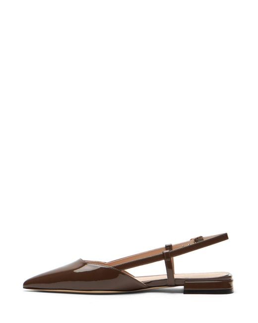 Stuart Weitzman Brown Vinnie Slingback