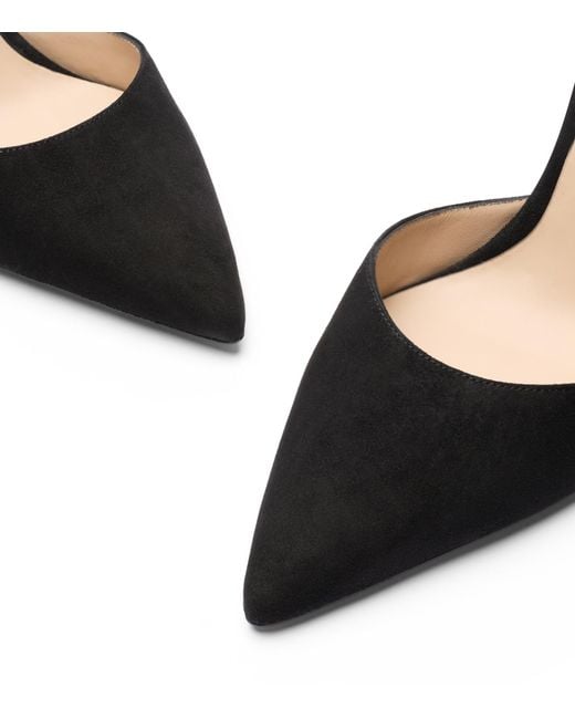 Stuart Weitzman Black Stuart Power Strap 85