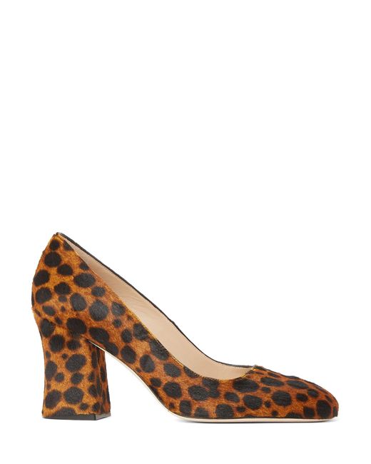 Stuart Weitzman Brown Curveblock 85 Pump