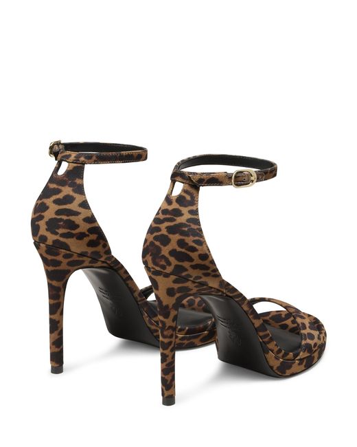 Stuart Weitzman Brown Nudist Platform
