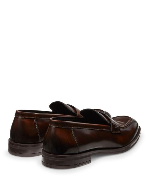 Stuart Weitzman Brown Sw Club Classic Moc for men