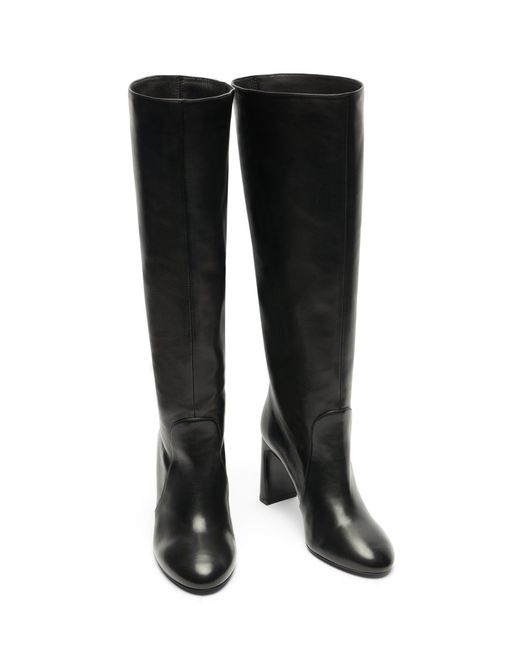 Stuart Weitzman Black Babette Tubo Boot 85