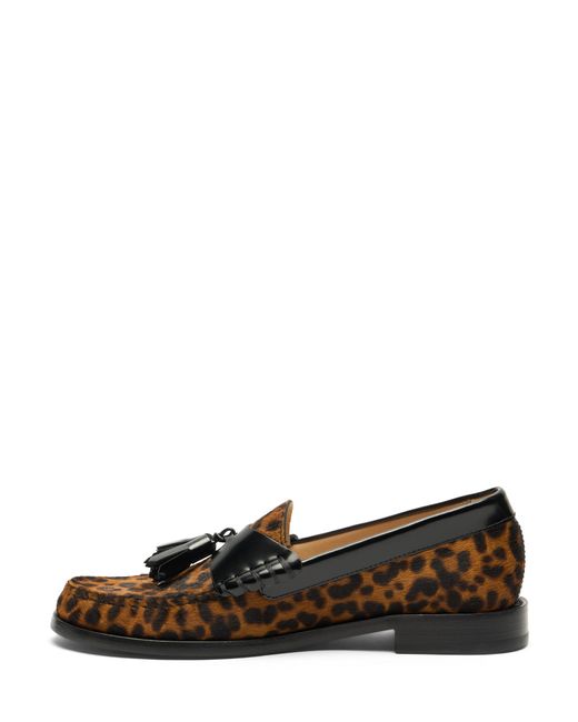 Stuart Weitzman Brown Lottie Tassel Loafer