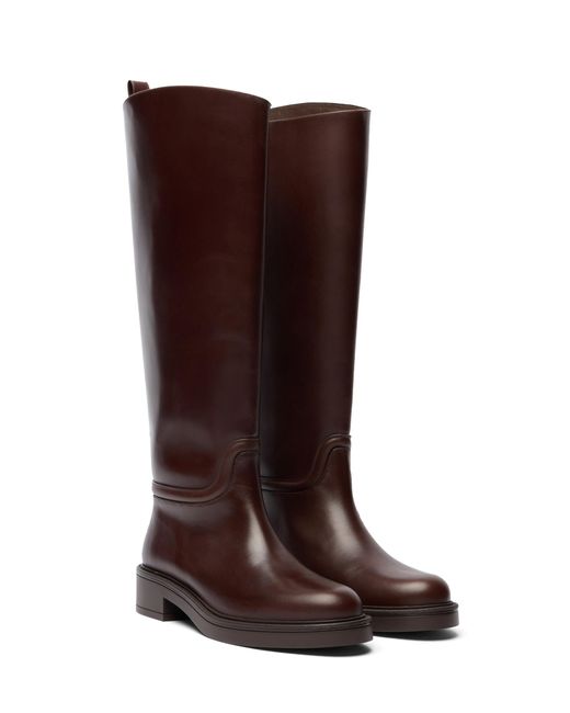 Stuart Weitzman Brown Celia Riding Boot