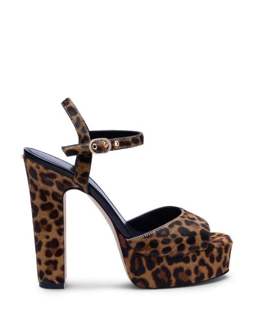 Stuart Weitzman Brown Reade Platform Sandal