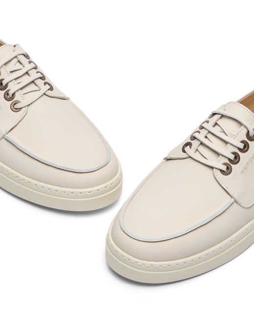 Stuart Weitzman White Bristol for men