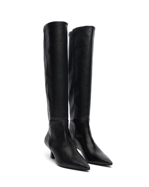 Stuart Weitzman Black 5050 Vinnie Boot 50