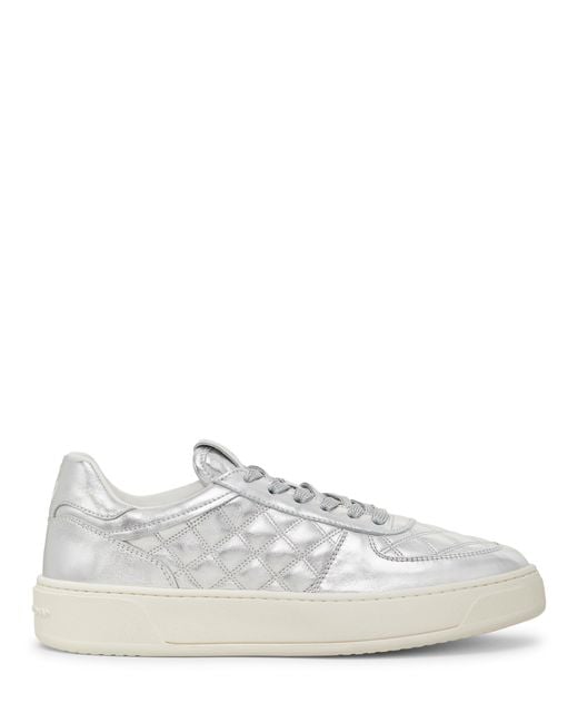 Stuart Weitzman White Sw Courtside Sleek Sneaker
