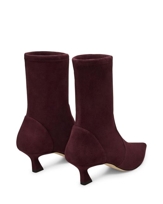 Stuart Weitzman Red Vinnie Bootie 50