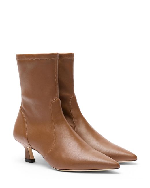 Stuart Weitzman Brown Vinnie Bootie 50