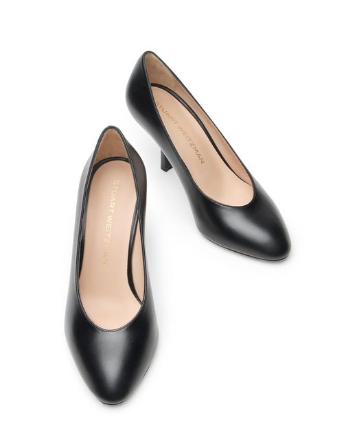 Stuart Weitzman Black Madison Pump 85