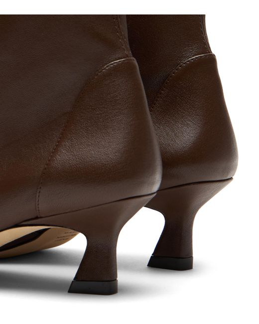Stuart Weitzman Brown Vinnie Bootie 50