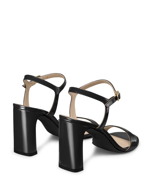 Stuart Weitzman Black Babette 85