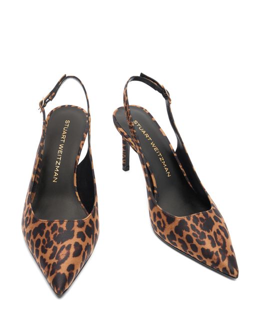 Stuart Weitzman Brown Stuart Power Slingback 75