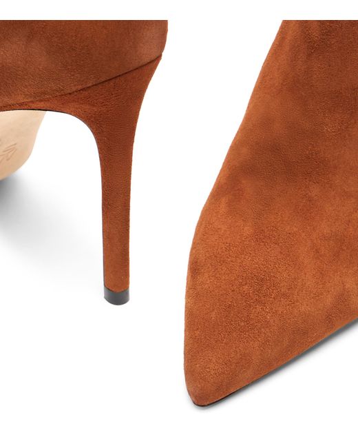 Stuart Weitzman Brown Stuart Power Bootie 10