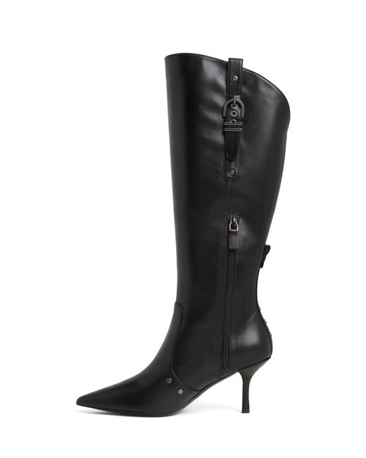 Stuart Weitzman Black Stuart Maverick 75 Boot