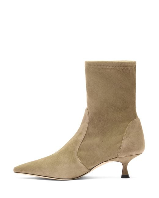 Stuart Weitzman Natural Naomi 50 Bootie