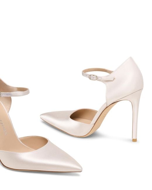 Stuart Weitzman Natural Kensington Pump 100