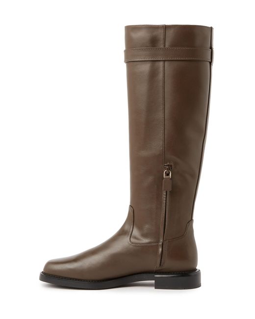 Stuart Weitzman Brown Sw Buckle Boot