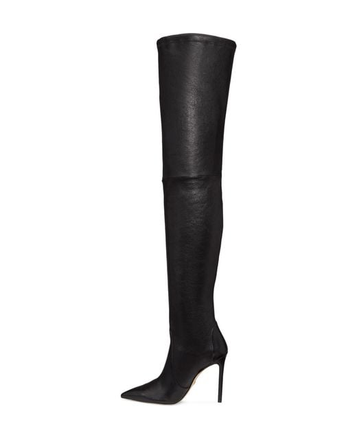 Stuart Weitzman Black Ultrastuart 110 Stretch Boot