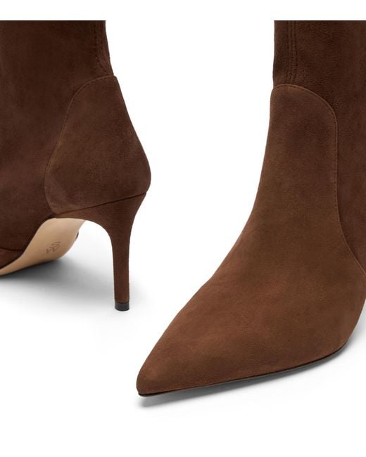 Stuart Weitzman Brown Stuart Power Stiefel 75