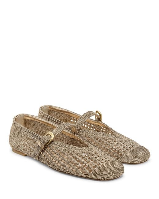 Stuart Weitzman Natural Leora Mary Jane