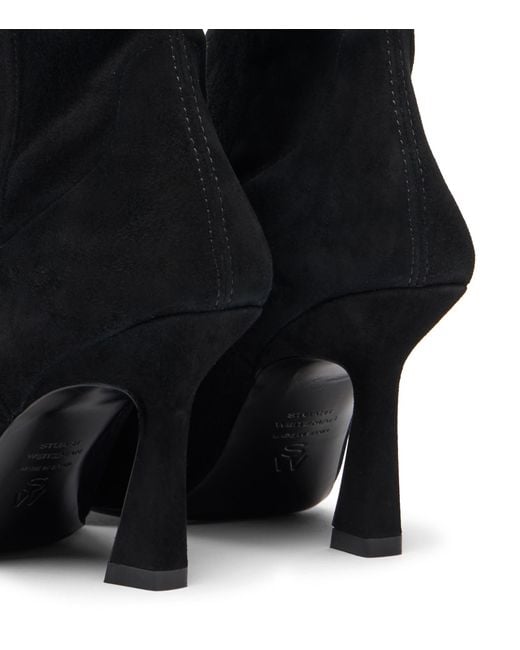 Stuart Weitzman Black 5050 Vinnie Bootie 85