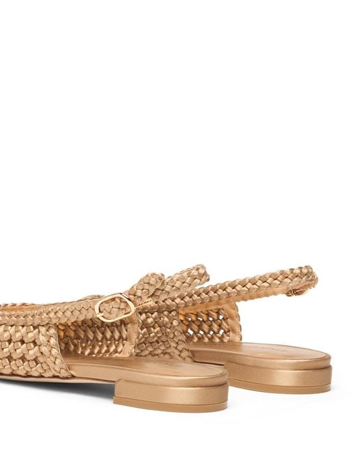 Stuart Weitzman Natural Marina Slingback