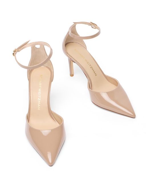 Stuart Weitzman Natural Stuart Power Strap 85